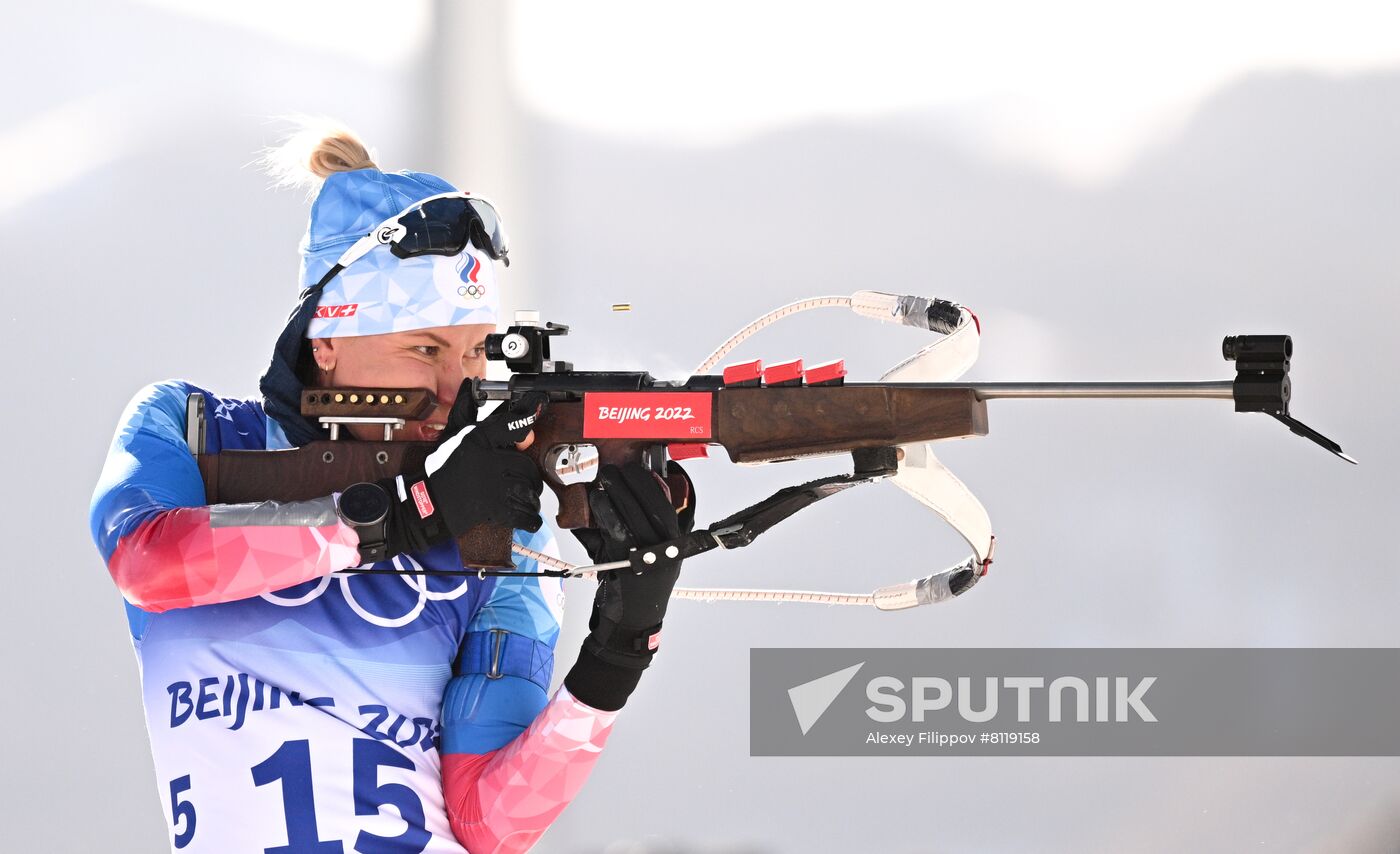 China Olympics 2022 Biathlon Women