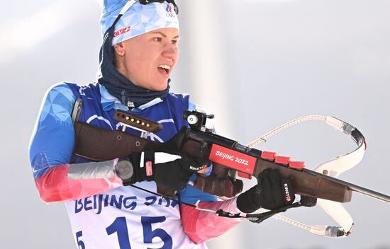 China Olympics 2022 Biathlon Women