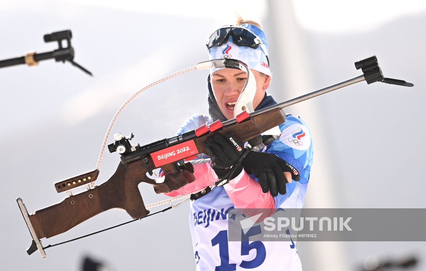 China Olympics 2022 Biathlon Women