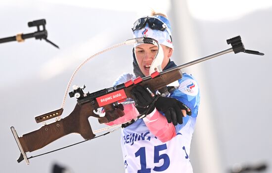 China Olympics 2022 Biathlon Women