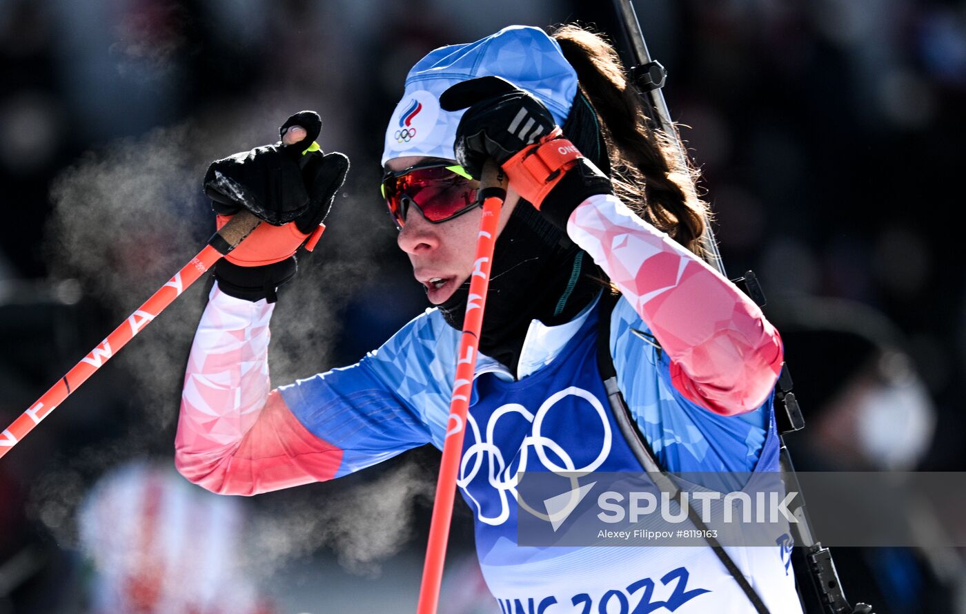 China Olympics 2022 Biathlon Women