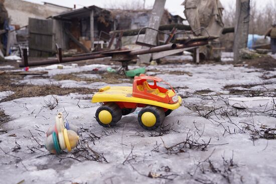 Ukraine LPR Front Line