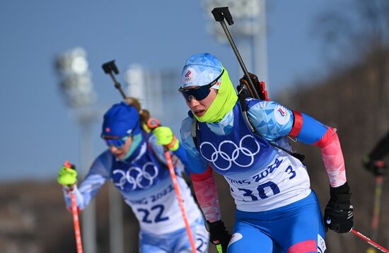 China Olympics 2022 Biathlon Women