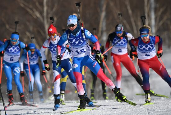 China Olympics 2022 Biathlon Women