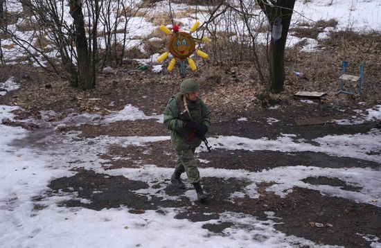 Ukraine LPR Front Line
