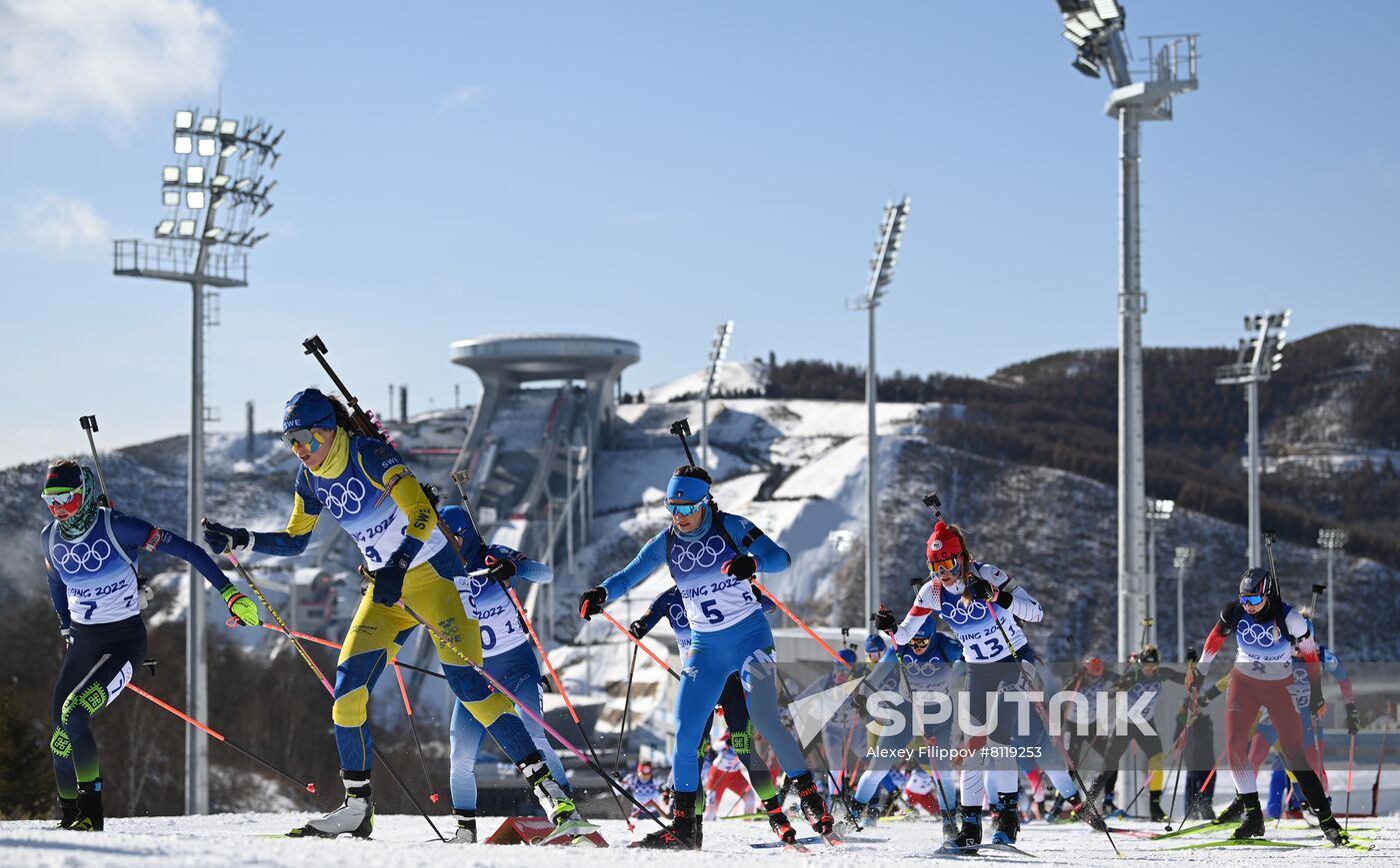 China Olympics 2022 Biathlon Women