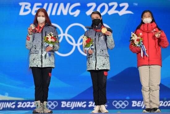 China Olympics 2022 Medal Ceremony