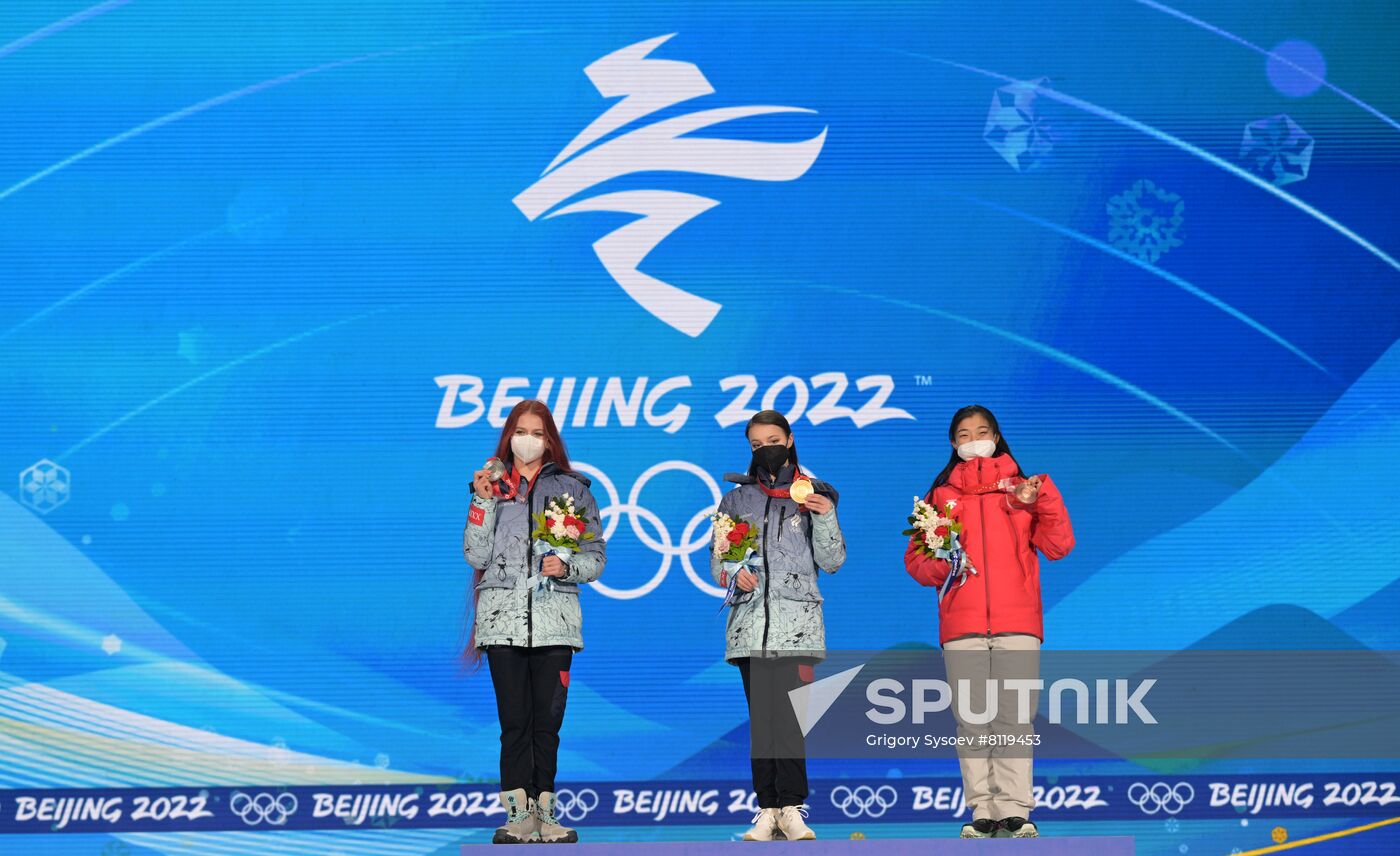 China Olympics 2022 Medal Ceremony