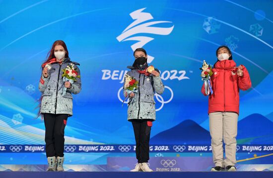 China Olympics 2022 Medal Ceremony