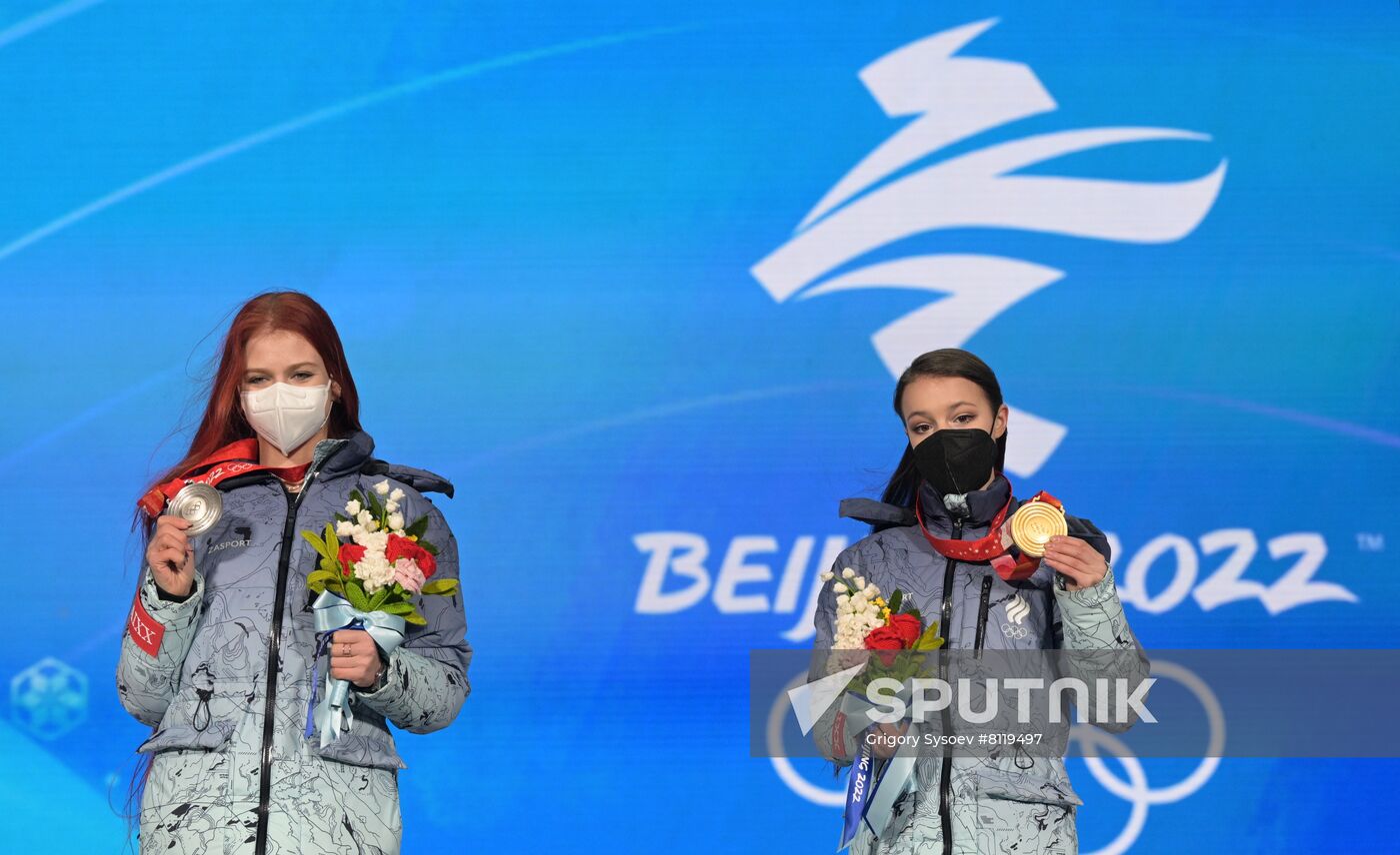 China Olympics 2022 Medal Ceremony