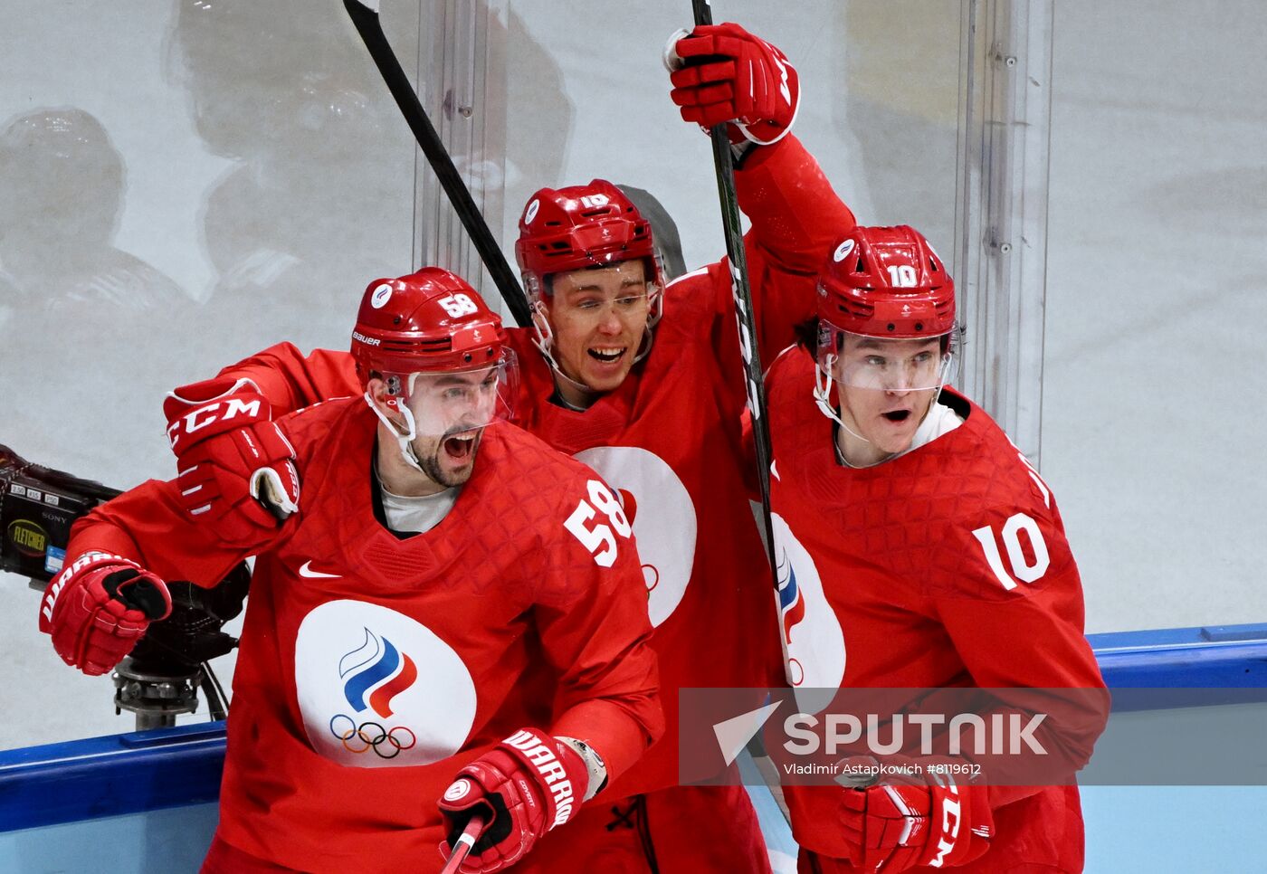 China Olympics 2022 Ice Hockey Men ROC - Sweden