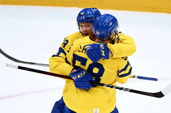 China Olympics 2022 Ice Hockey Men ROC - Sweden