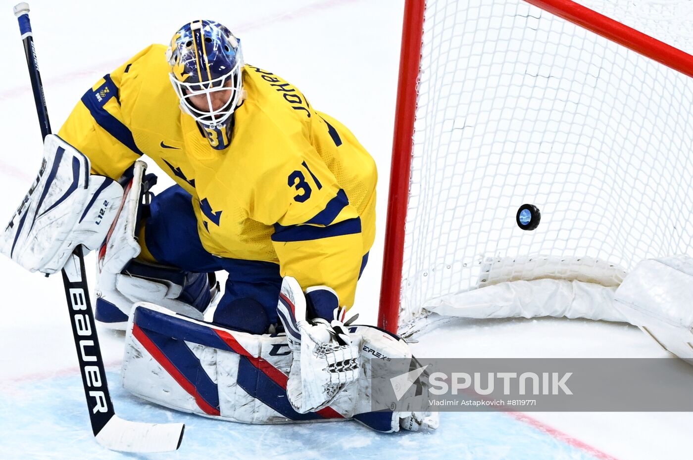 China Olympics 2022 Ice Hockey Men ROC - Sweden