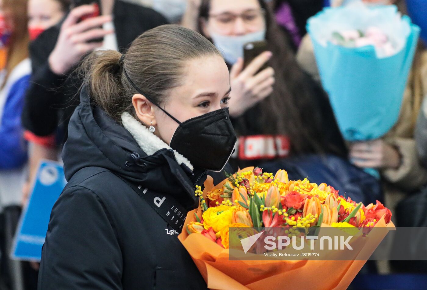 Russia Olympics 2022 Athletes Arrival