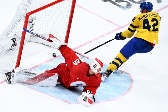 China Olympics 2022 Ice Hockey Men ROC - Sweden