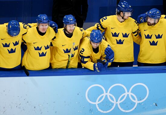 China Olympics 2022 Ice Hockey Men ROC - Sweden