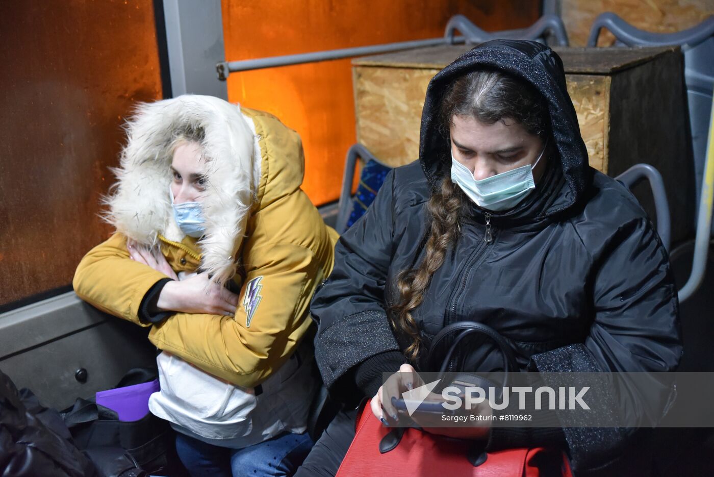 Ukraine Donetsk Evacuation