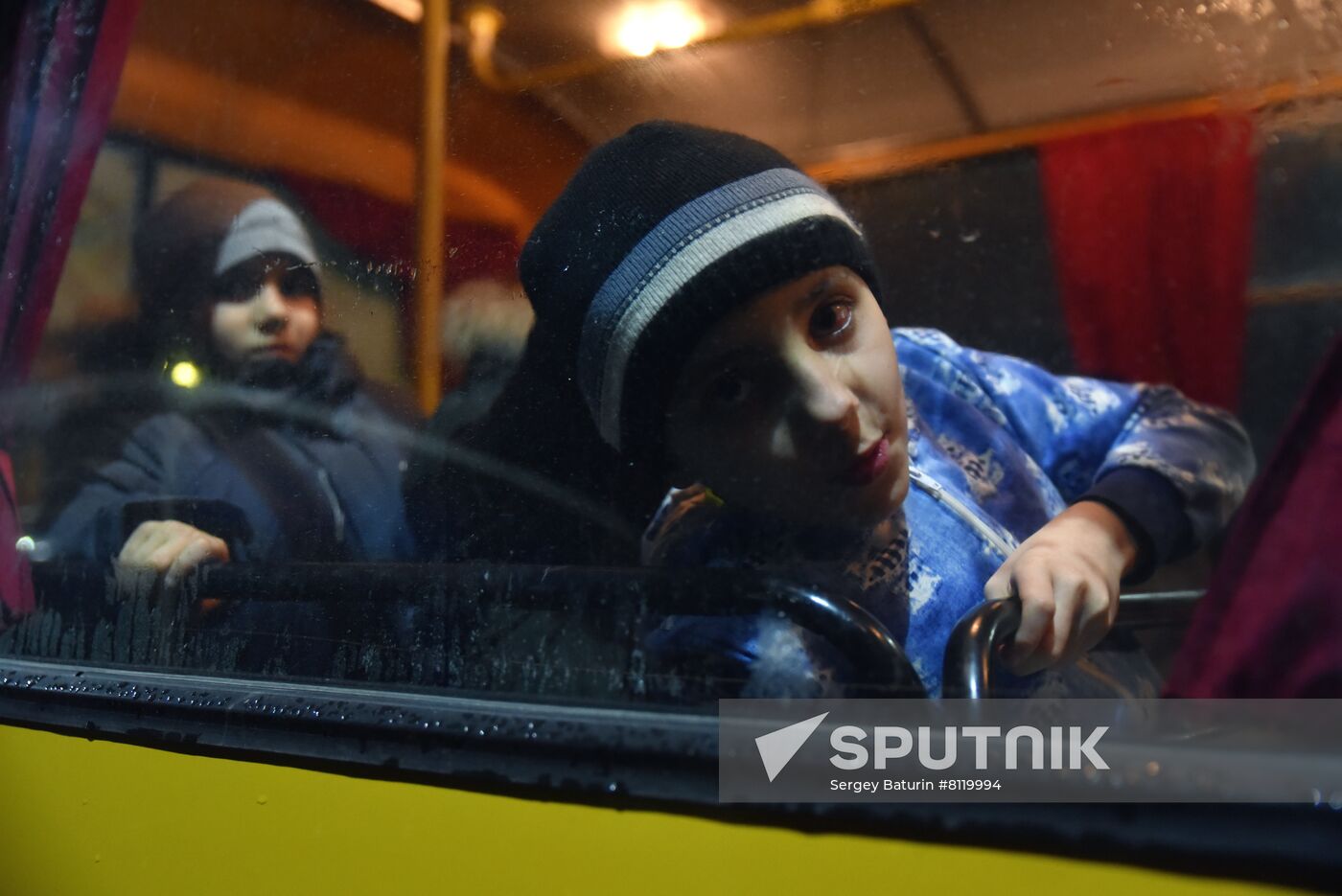 Ukraine Donetsk Evacuation