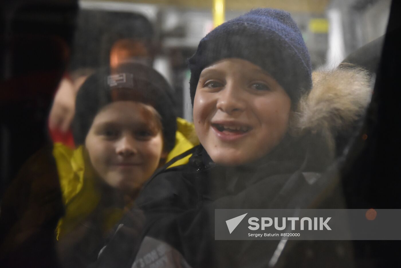 Ukraine Donetsk Evacuation