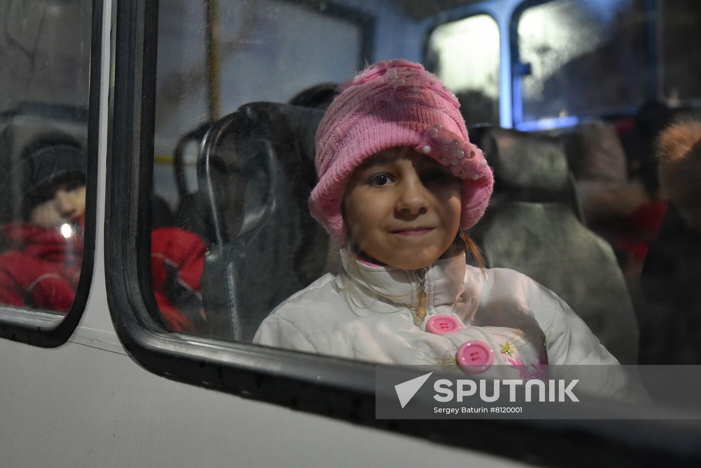 Ukraine Donetsk Evacuation