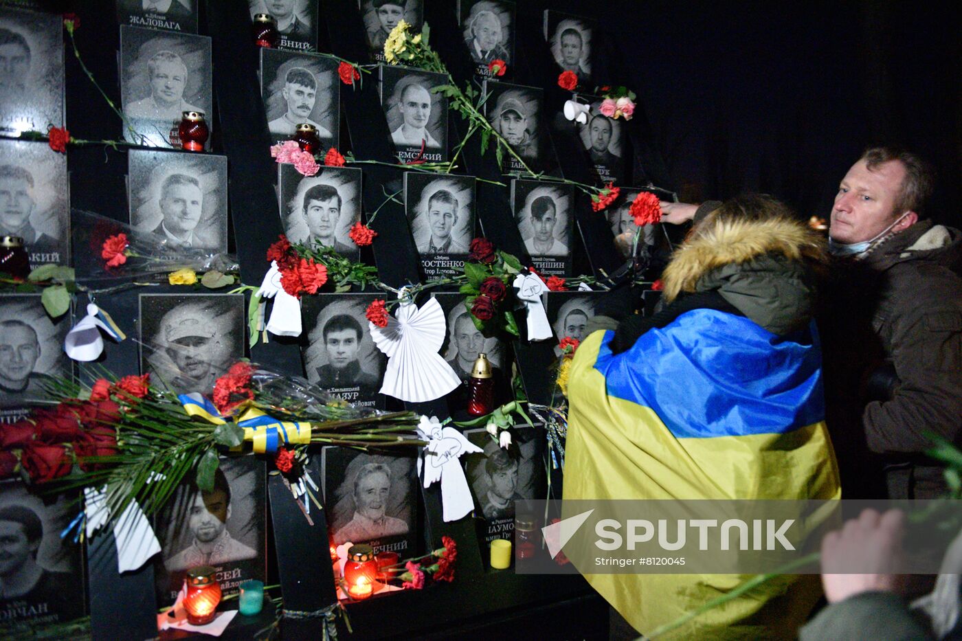 Ukraine Heavenly Hundred Commemoration