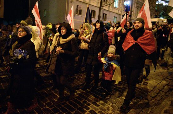 Ukraine Heavenly Hundred Commemoration