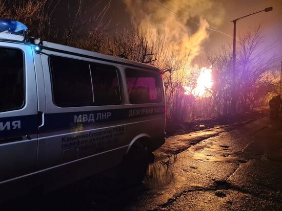 Ukraine LPR Explosion