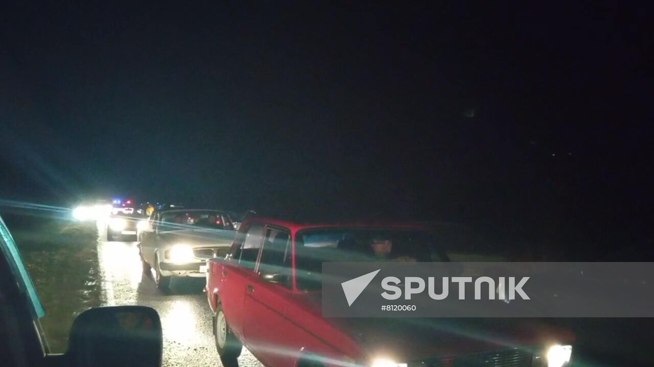 Ukraine Donetsk Evacuation