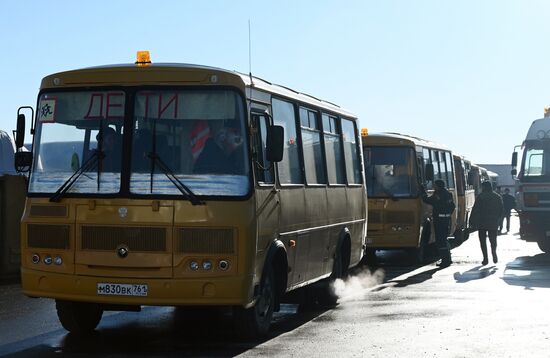 Russia Ukraine DPR Tension Refugees