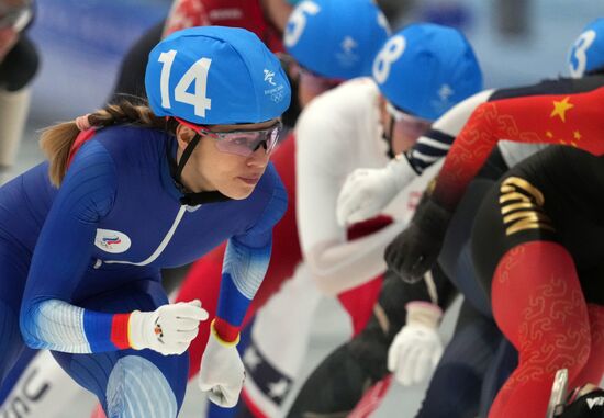 China Olympics 2022 Speed Skating Women