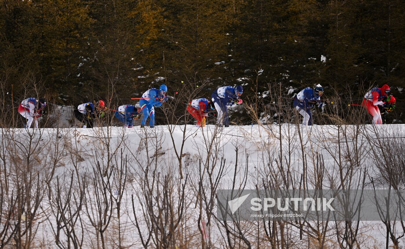 China Olympics 2022 Cross-Country Skiing Men