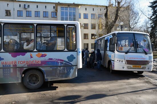 Ukraine DPR LPR Tension Refugees