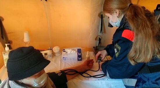 Russia Ukraine DPR Tension Refugees