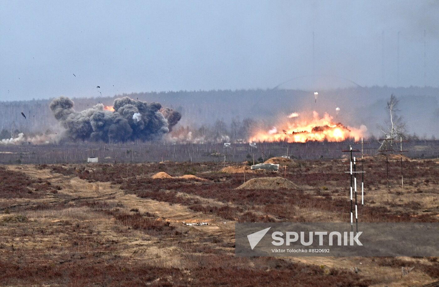 Belarus Russia Joint Military Drills