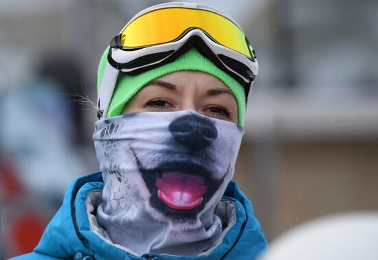 Russia Olympic Supporters Flashmob