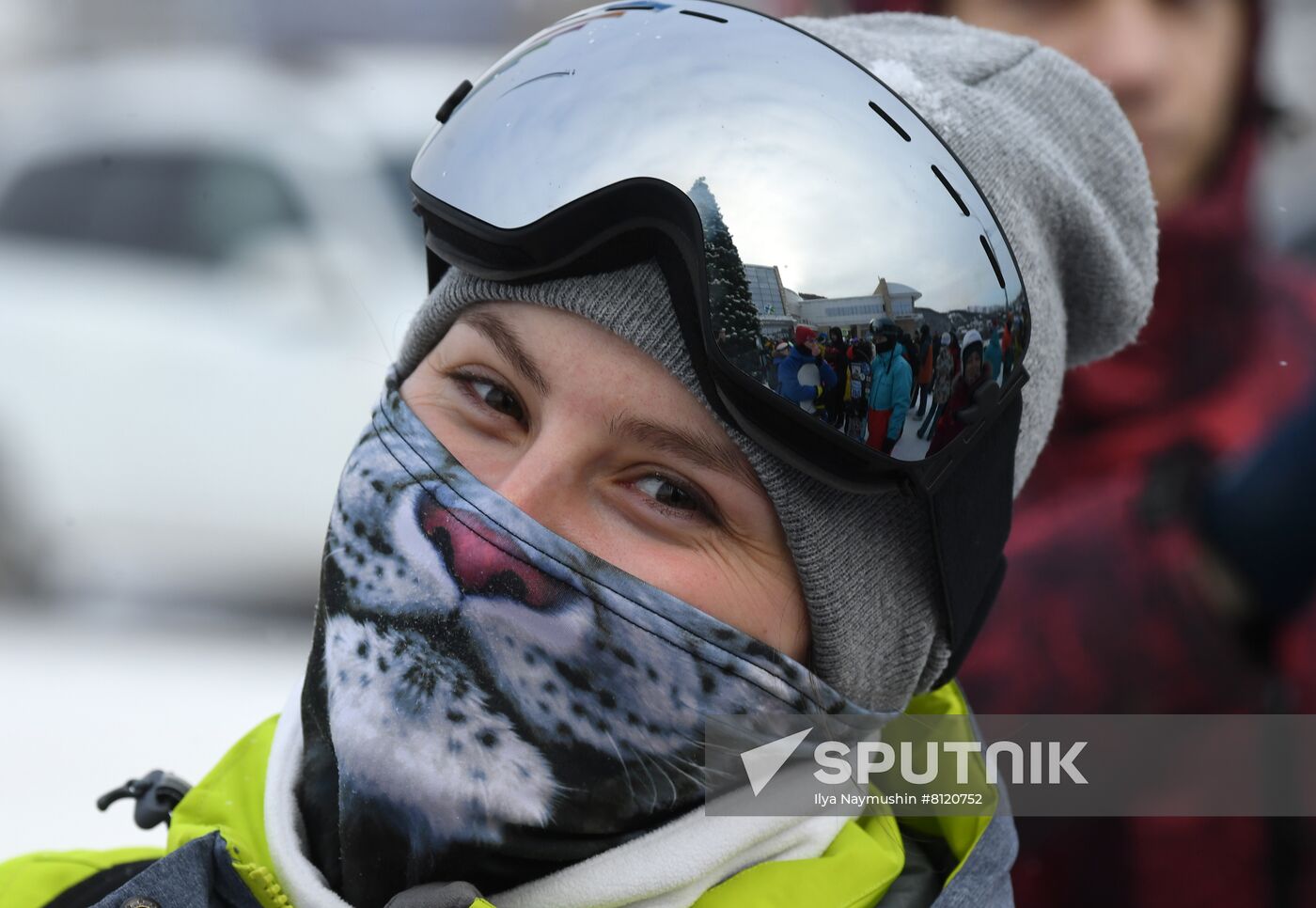 Russia Olympic Supporters Flashmob