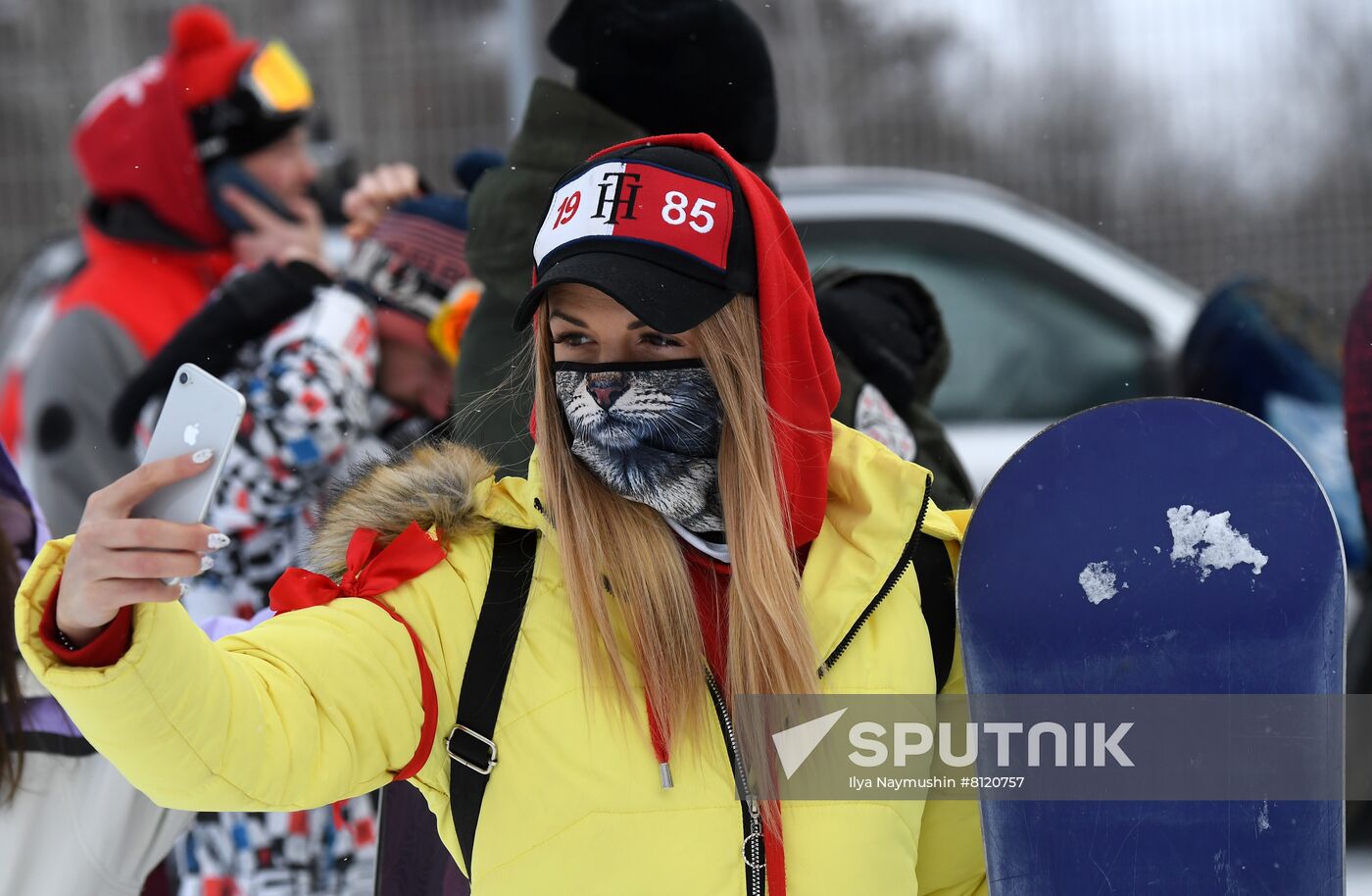 Russia Olympic Supporters Flashmob