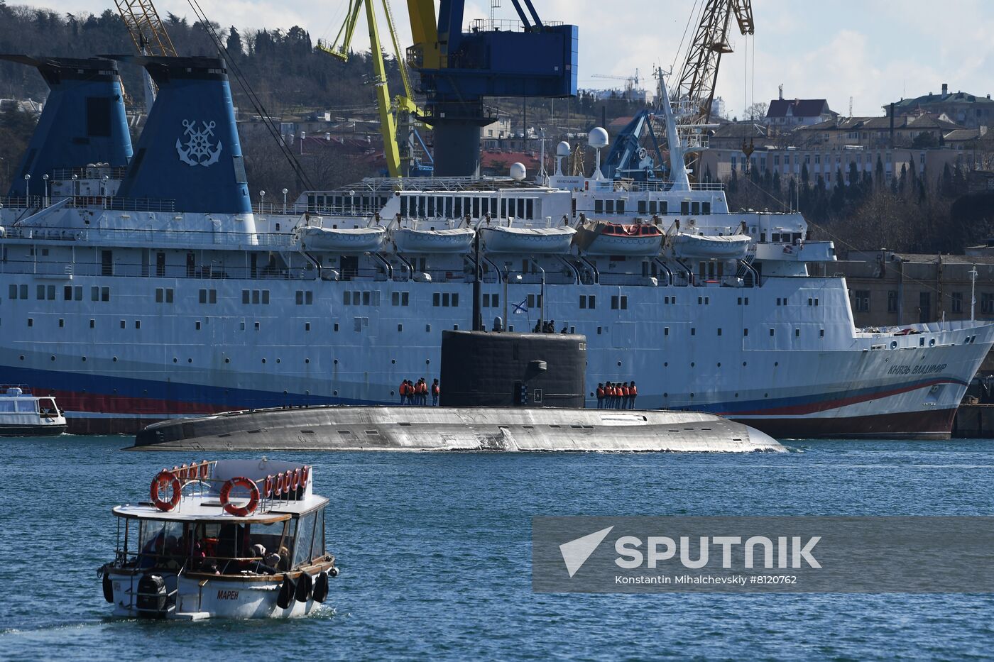 Russia Naval Military Drills