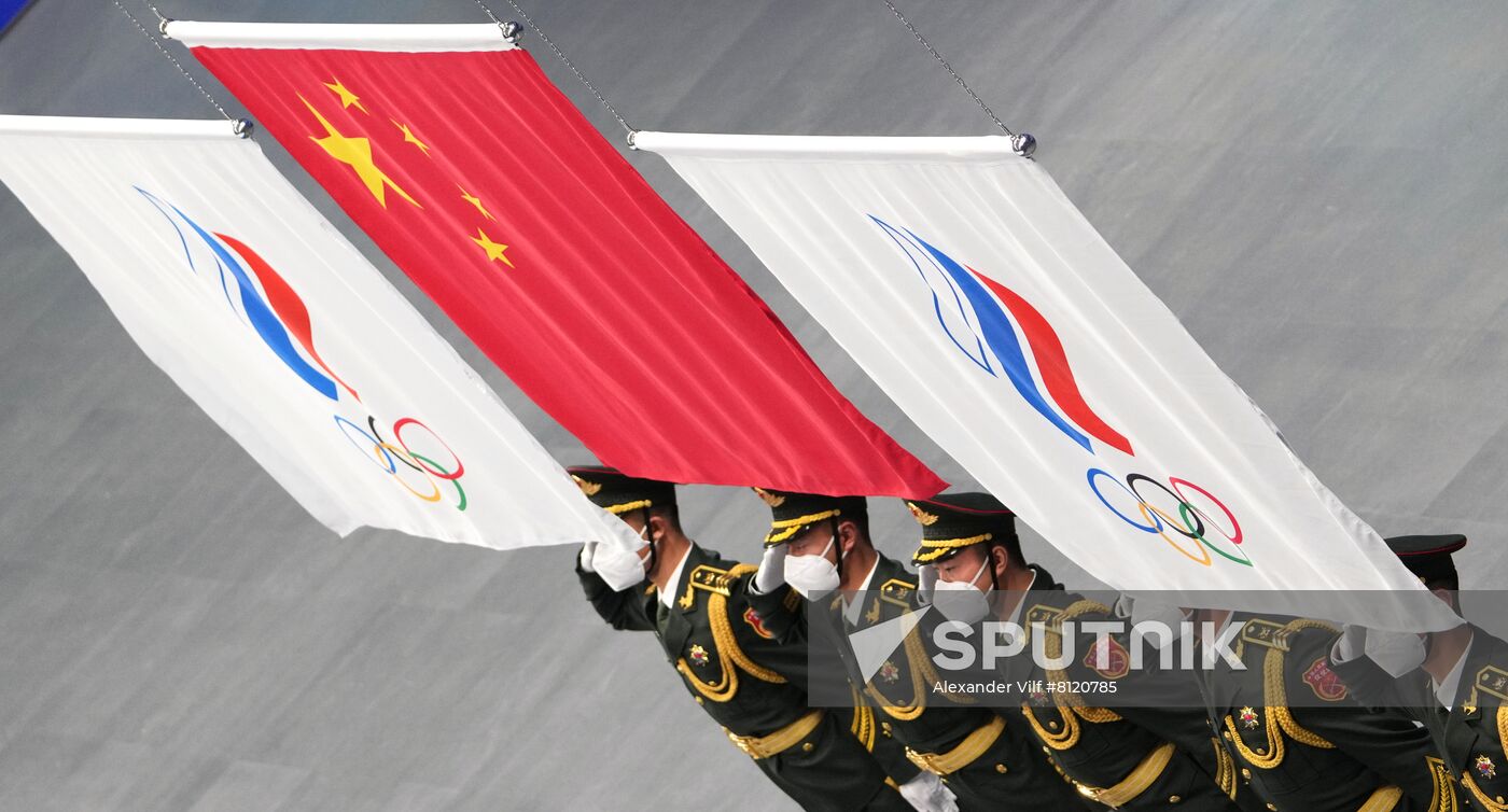 China Olympics 2022 Medal Ceremony