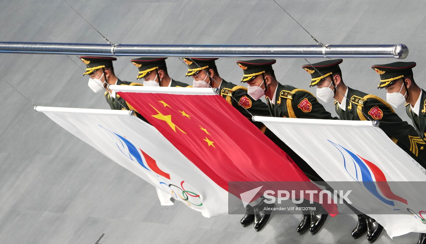 China Olympics 2022 Medal Ceremony