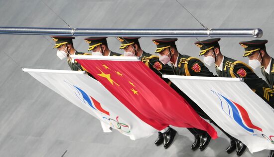 China Olympics 2022 Medal Ceremony