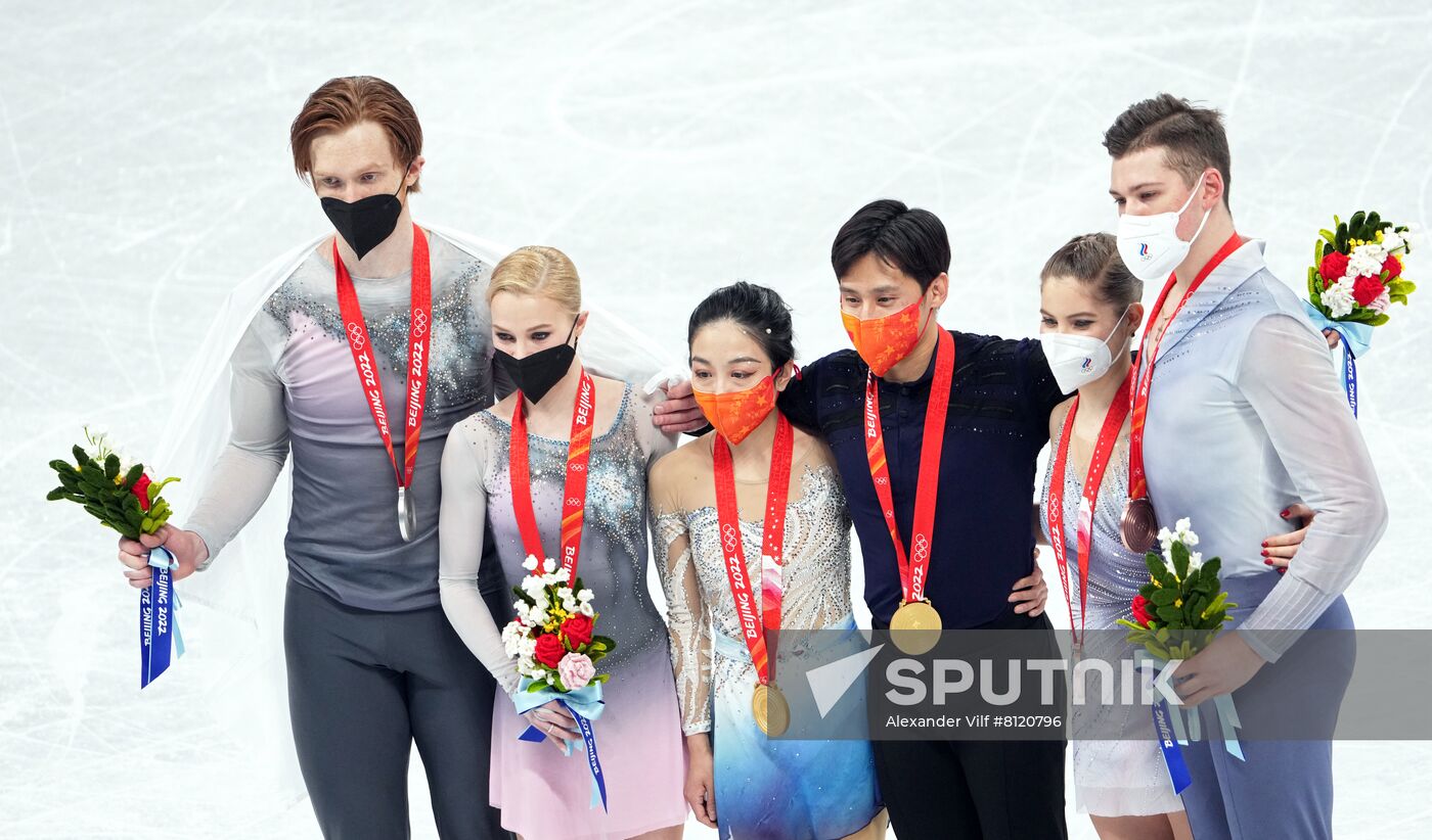 China Olympics 2022 Medal Ceremony