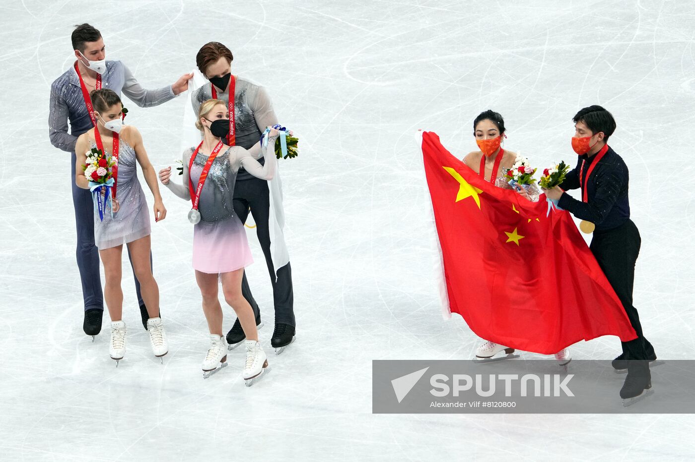 China Olympics 2022 Medal Ceremony