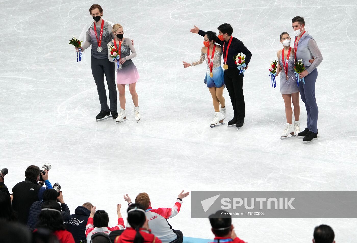 China Olympics 2022 Medal Ceremony