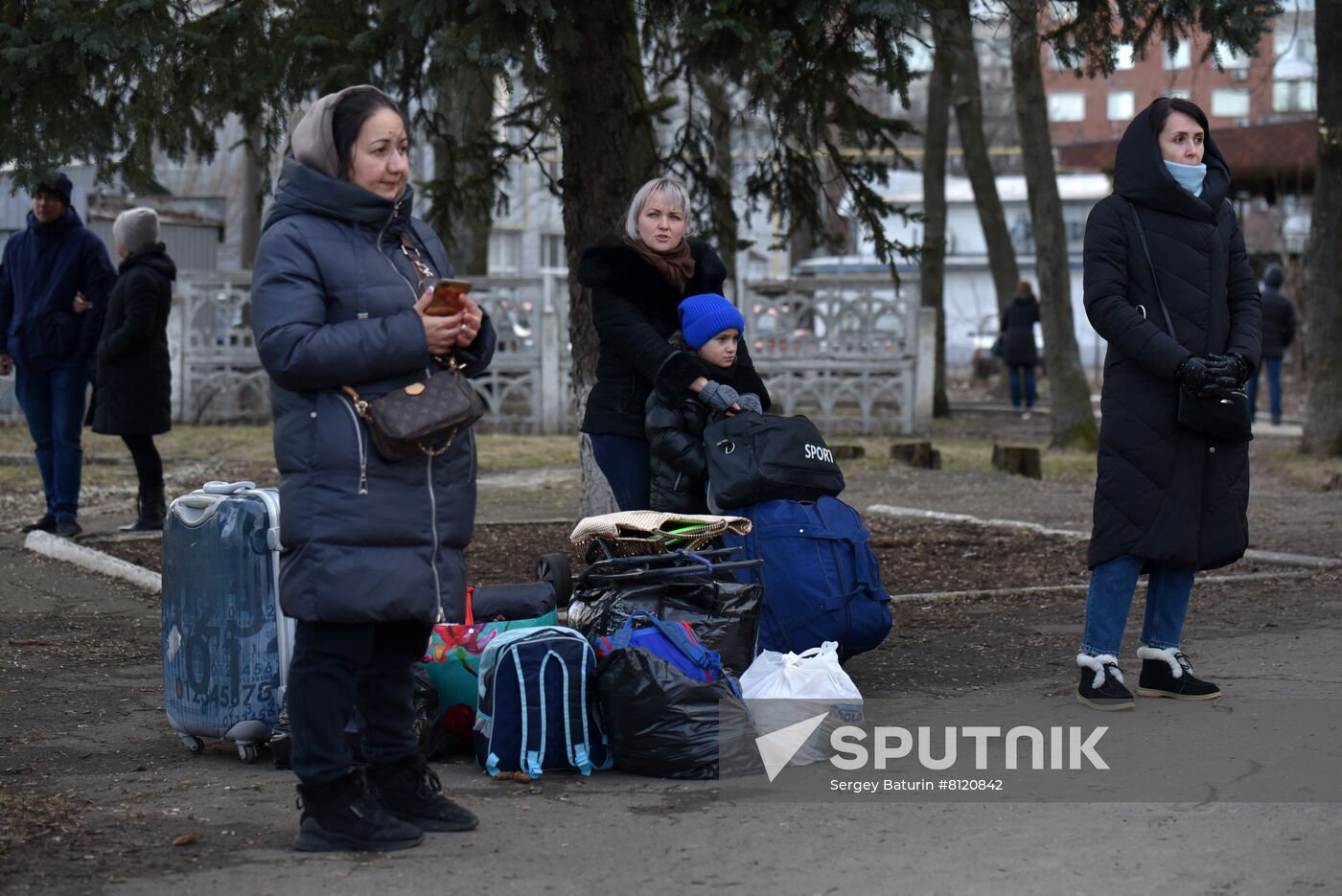 Ukraine DPR LPR Tension Refugees