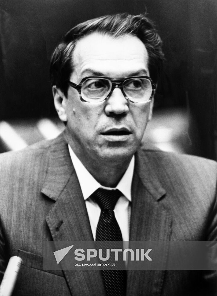Minister of Oil and Gas Industry of USSR Leonid Filimonov