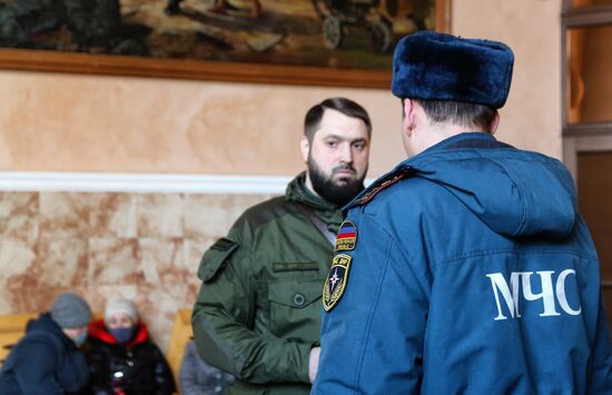 Ukraine DPR LPR Tension Refugees