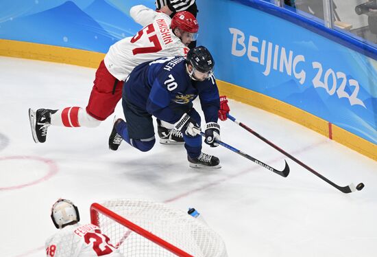 China Olympics 2022 Ice Hockey Finland - ROC