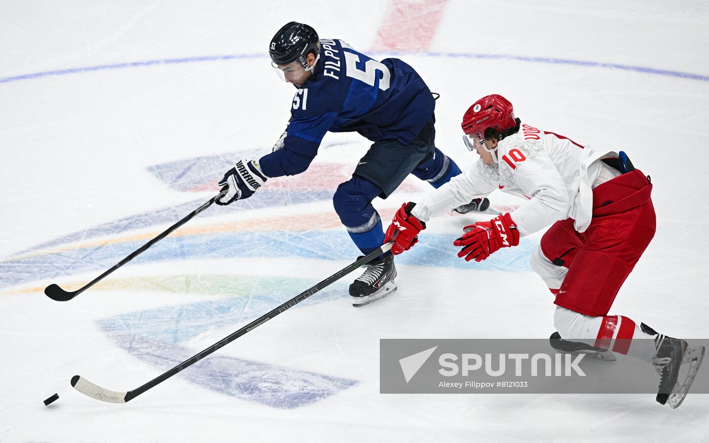 China Olympics 2022 Ice Hockey Finland - ROC