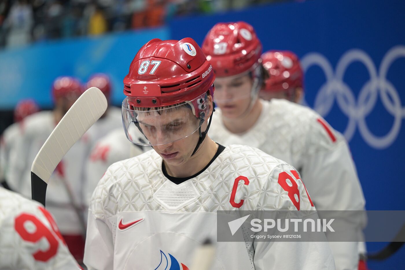 China Olympics 2022 Ice Hockey Finland - ROC
